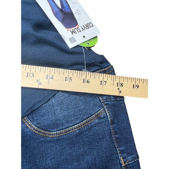 S.O.N.G. Maternity Curvy Slim Fit Denim Jeans M/XL - Picture 6 of 13